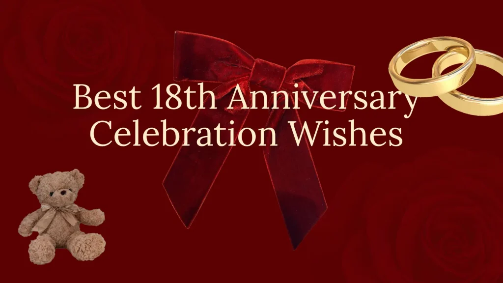 18th anniversary celebration