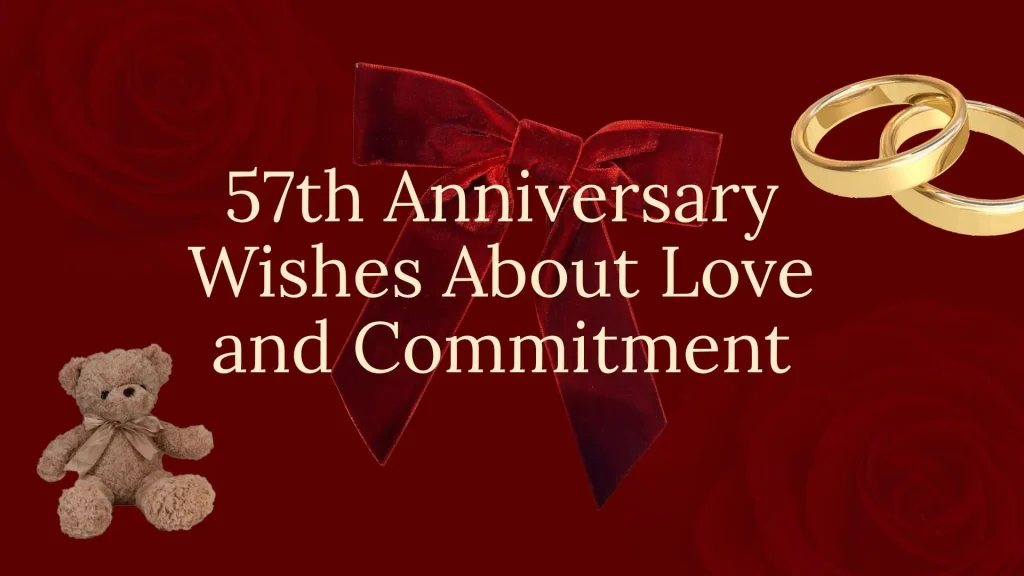 57th wedding anniversary celebration