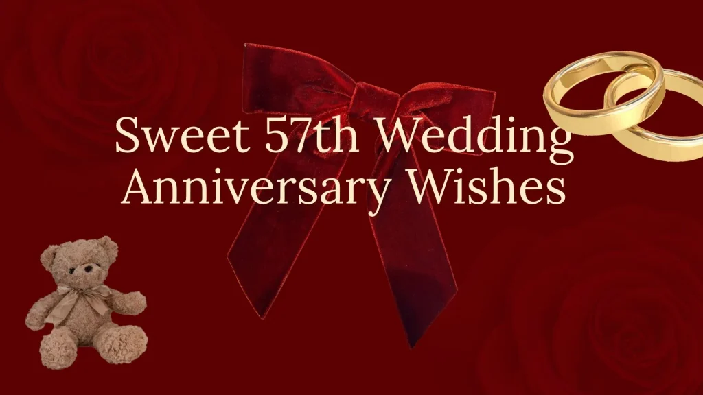 57th wedding anniversary celebration