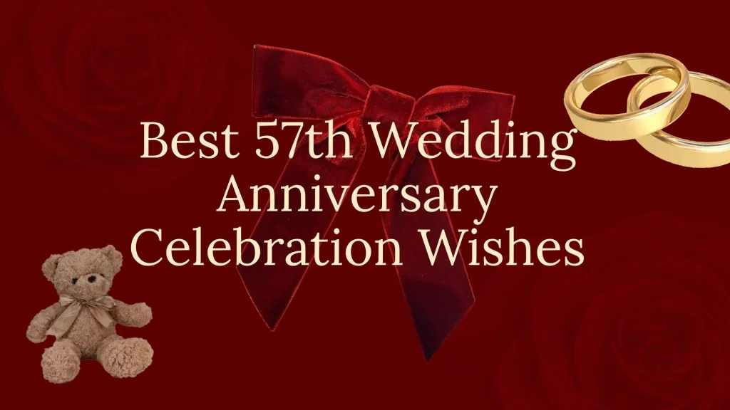 57th wedding anniversary celebration