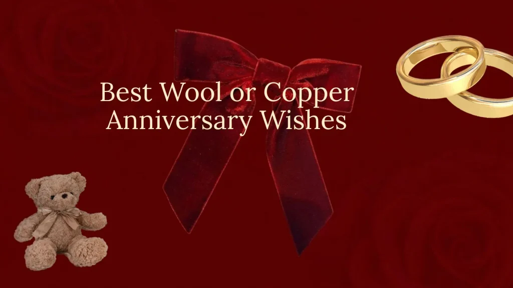 wool or copper anniversary