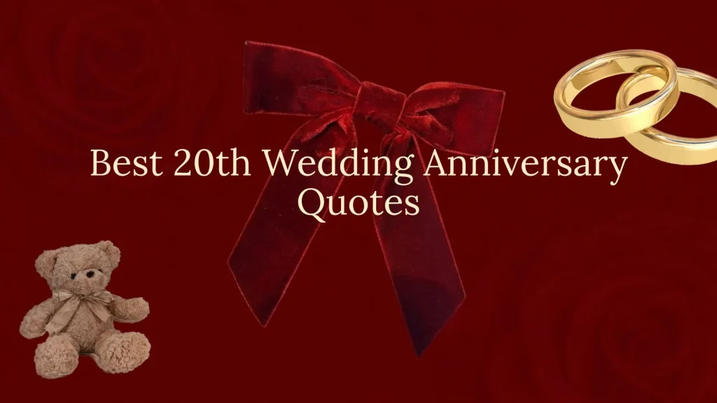 20th wedding anniversary quotes
