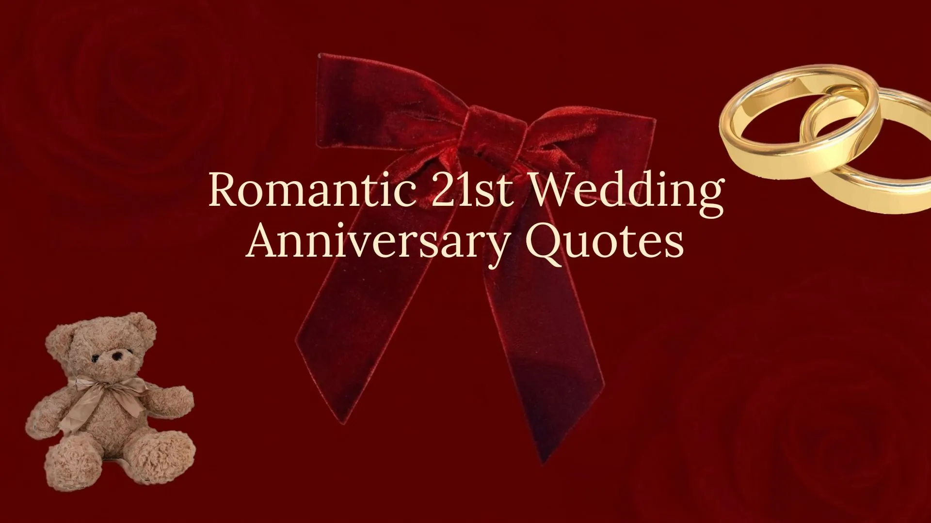 21st wedding anniversary quotes