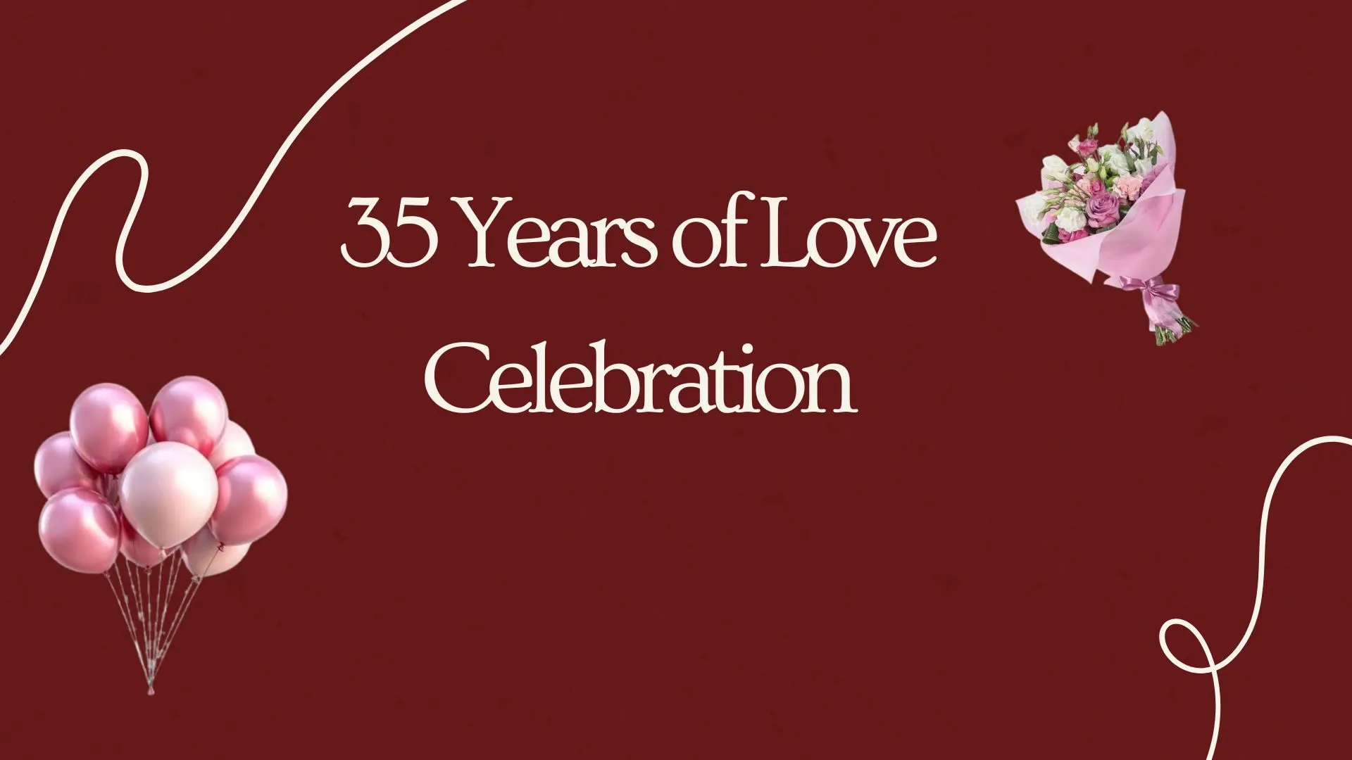 35 years of love celebration