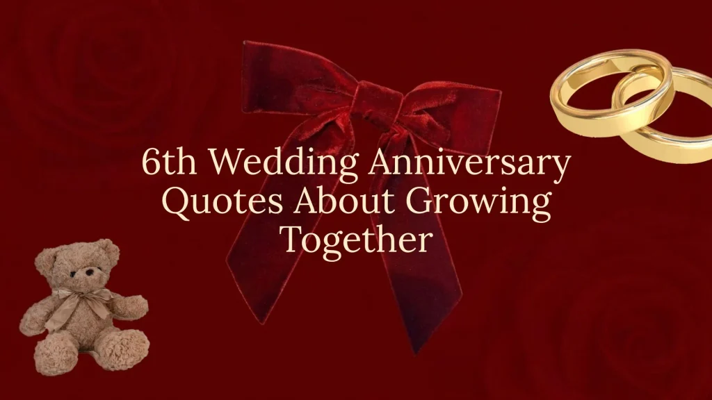 6th wedding anniversary quotes